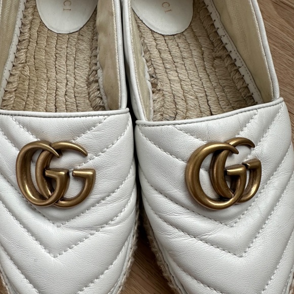 White Gucci espadrilles - Picture 5 of 10